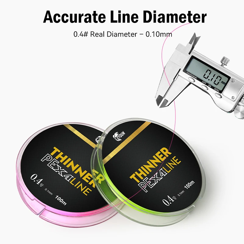 LEYDUN مايكرو ثينر خطوط الصيد 100 متر 150 متر MT8 4 السواحل مضفر بولي ايثيلين اليابان حيدة خيط صنارة الصيد مجموعة الكارب يطير الصيد سلك