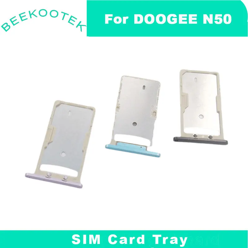 New Original DOOGEE N50 SIM Card Tray SIM Card Slot Holder Adapter Accessories For Doogee N50 Smart Phone