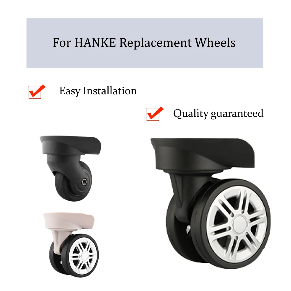 

Suitable For HANKE Luggage Wheeled Trolley Case Universal Wheel Suitcase Caster Pulley Password Box Silent Wheel Repair Parts