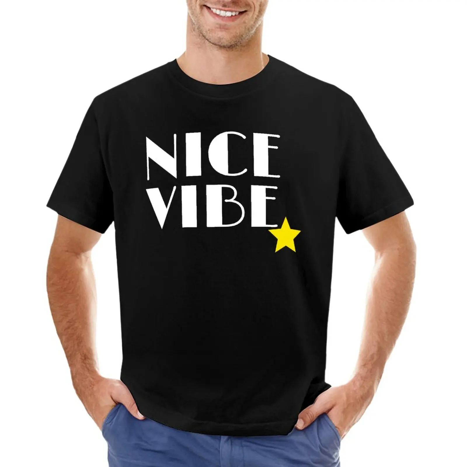 

Nice Vibe (Ichigo Street Clothes 01) T-Shirt anime cute tops plain black t shirts men