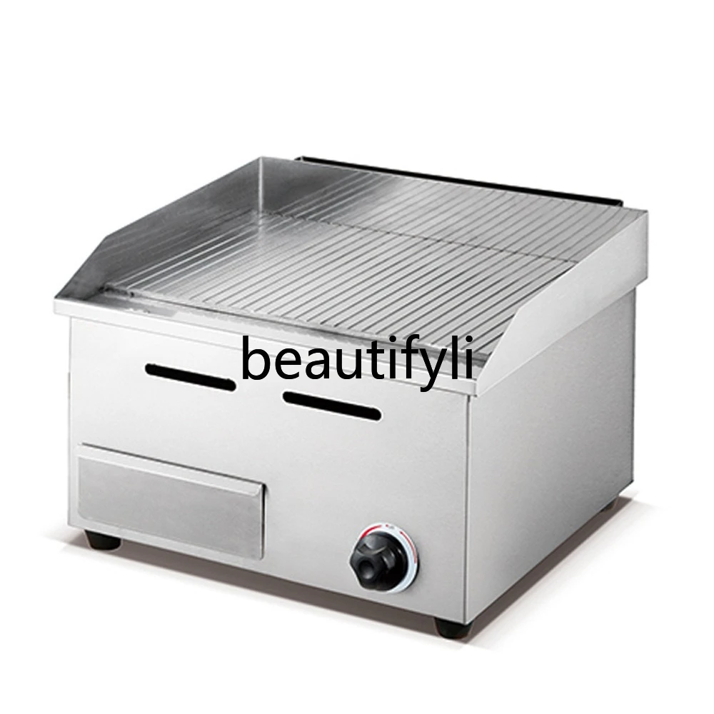 Desktop-Pfannkuchen-Bratofen aus Edelstahl, Catering-Stall, Gasbraten, Steakofen, kommerzielle Maschine