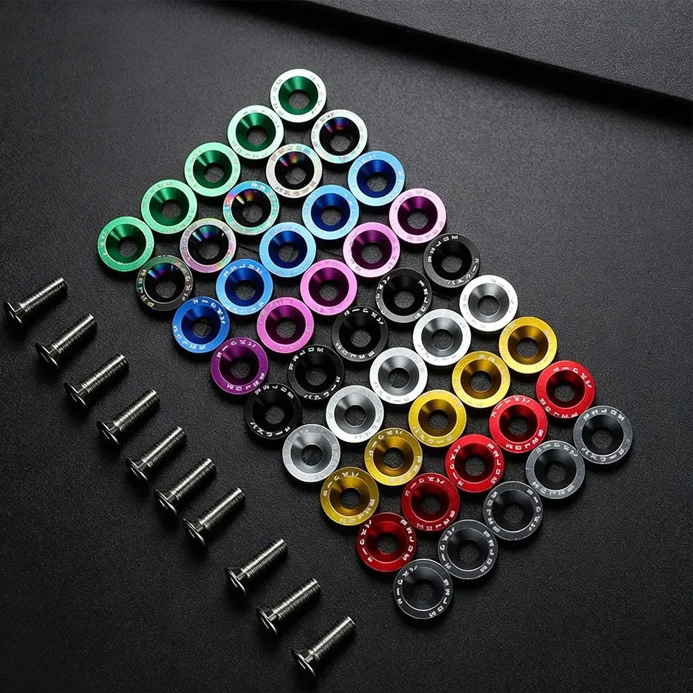 10 Stück 9 Farben für Dualtron 123 Thunder Eagel Lenkerschrauben Auto dekorative Schrauben Schraube Unterlegscheiben Roller Befestigungselemente Schrauben