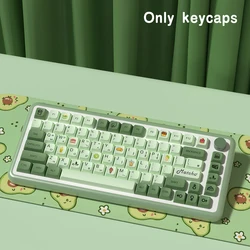 XDA Profile PBT keycaps Brazilian Korean Japanese Russian Spanish French Matcha keycap For Mechanical Keyboard 7U ISO Key caps
