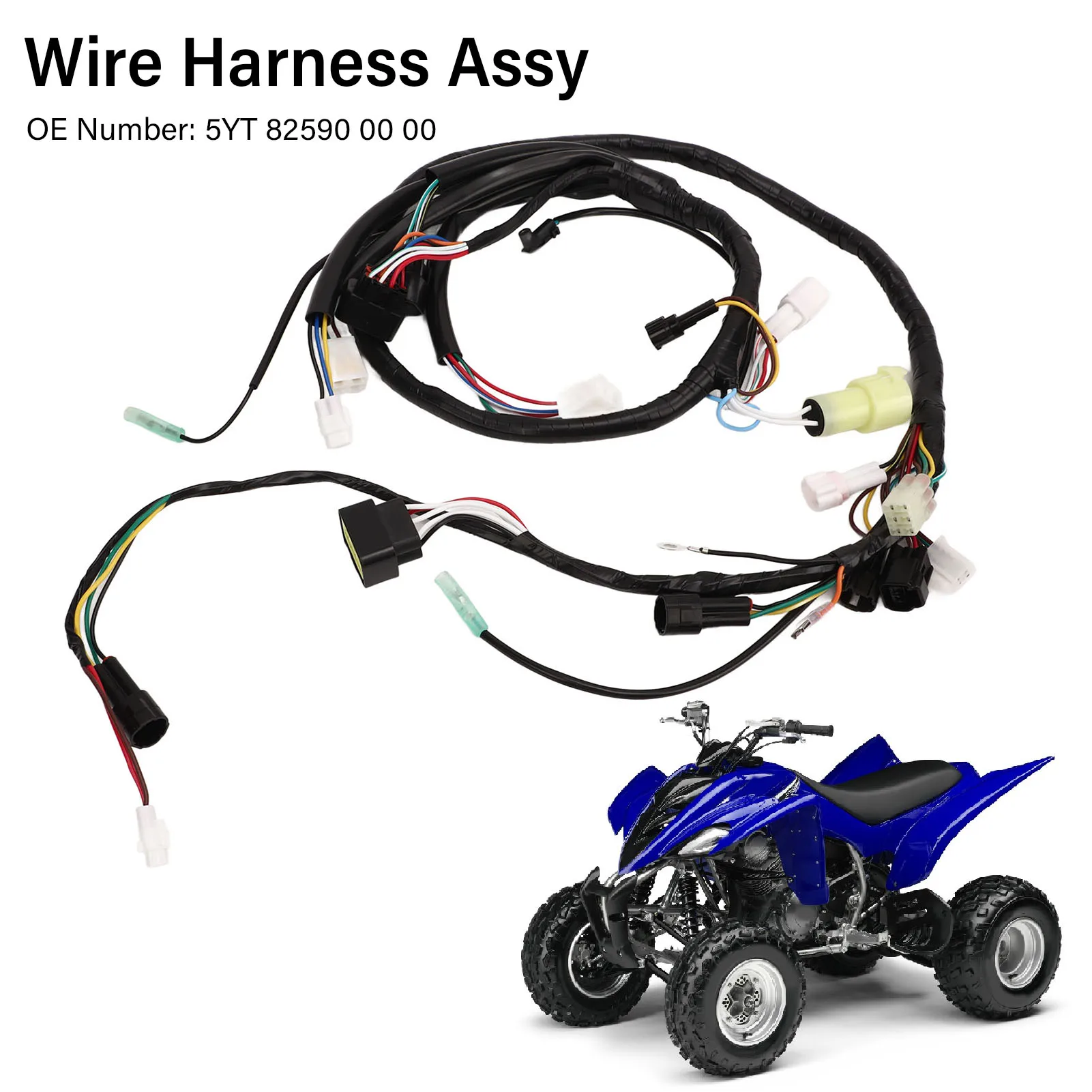 

5YT 82590 00 00 Жгут проводов в сборе 5YT 82590 00 00 Точное соединение Износостойкий Прочный Стабильный Для 350 YFM350 YFM350R