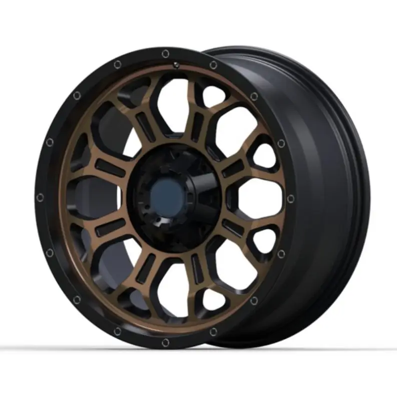 Sleek 18 Inch 19 Inch Bronze Alloy Wheels PCD 6x135 ET22 for Smooth Off-Road Driving for Chevrolet Silverado