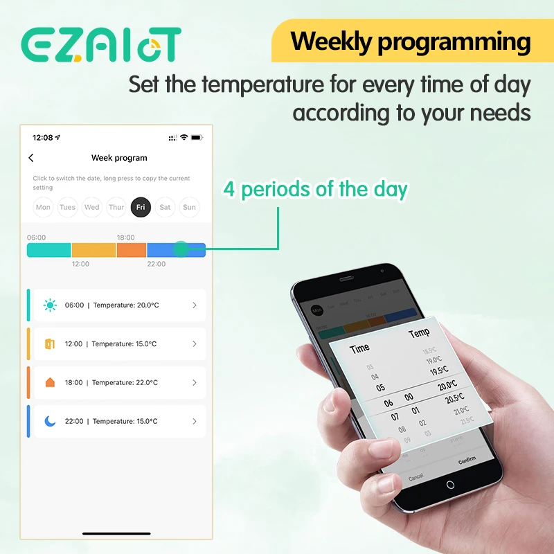 Tuya Trv Wifi Direct Thermostaat Slimme Radiator Klep Programmeerbare Temperatuurregelaar Actuator Werken Met Alexa Google Home