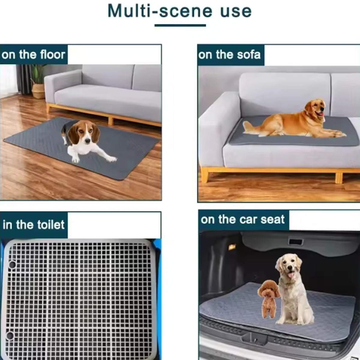 بساط تدريب للكلاب قابل لإعادة  - مراجعة Pet Supplies Dog Wash وسعره