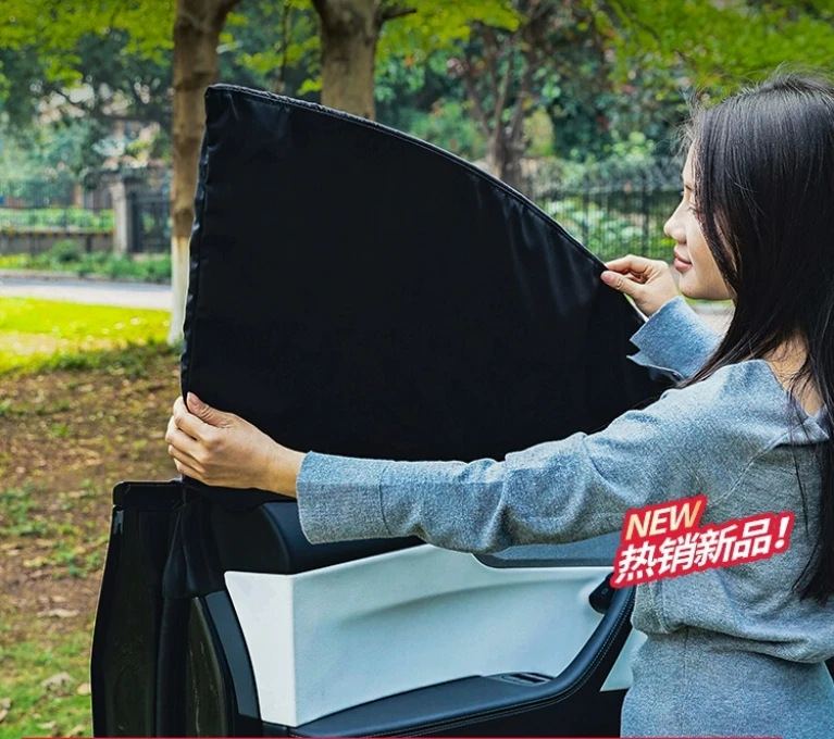 

NEW 4pcs Car Sun Shade Styling for tesla model y model y 2025 Protect Curtain Side Window Sunshade Mesh Sun Visor Protection
