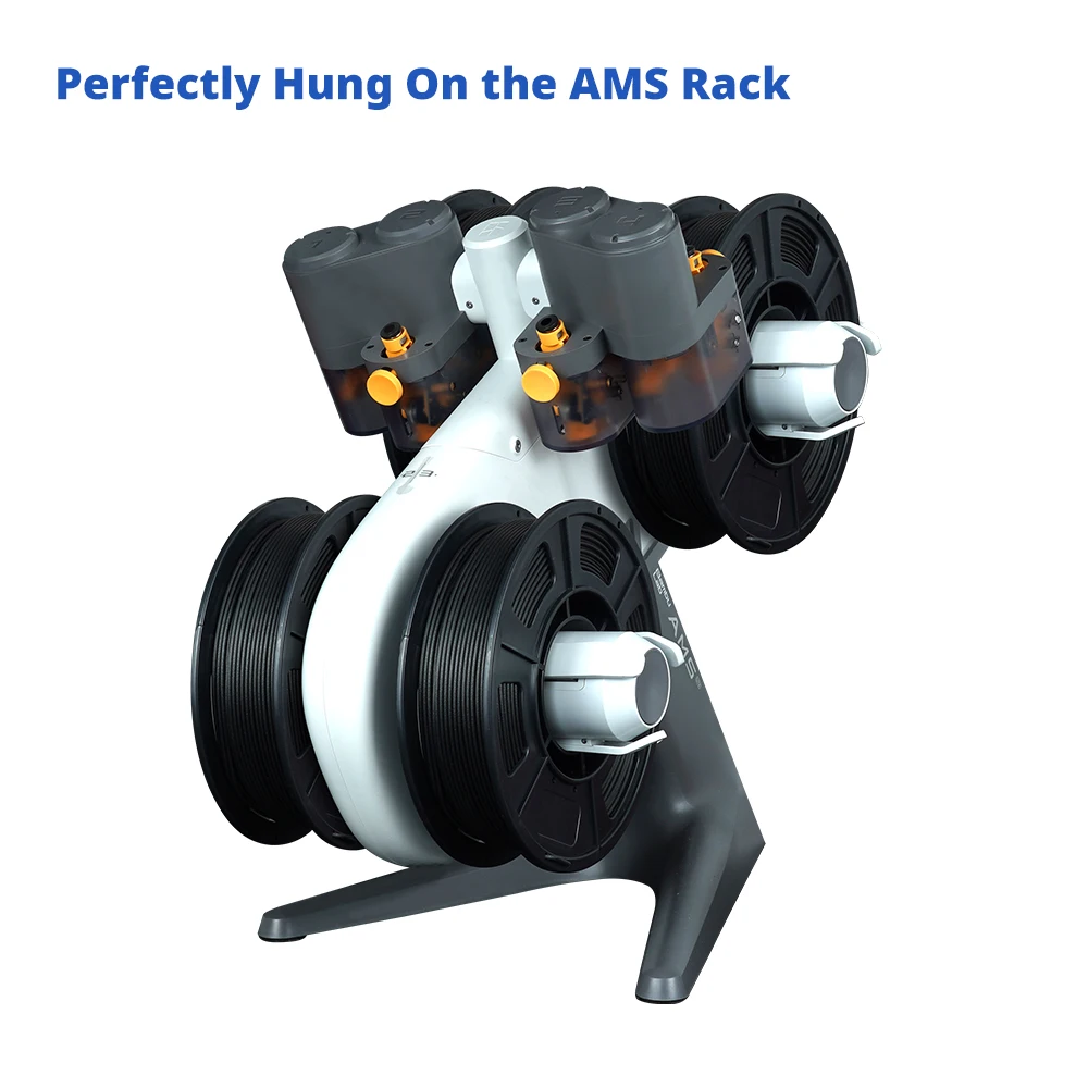KINGROON خيوط نايلون من ألياف الكربون 1.75 مم 0.3 كجم (ليست 1 كجم) PA-CF مقاومة للحرارة ومواد طابعة ثلاثية الأبعاد انكماش أقل، 300 جرام #5