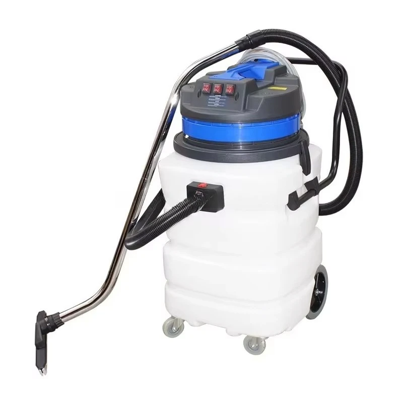 90L Wet Dry Lower Noise Strong Suction Industrial Portable Handed Upright Car Wash Plastic tank Factory Workshop Vacuum Cleaner