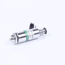 DC 12V or 24V Stroke 10mm Push Type Tubular Solenoid Electromagnet w Spring Return XRN-19*42TL
