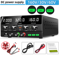 KUAIQU Lab Power Supplies 160V 2A Upgrade OCP OVP Function,30v 10a Adjustable Dc Power Supply With Output Switch,For Repair PCB
