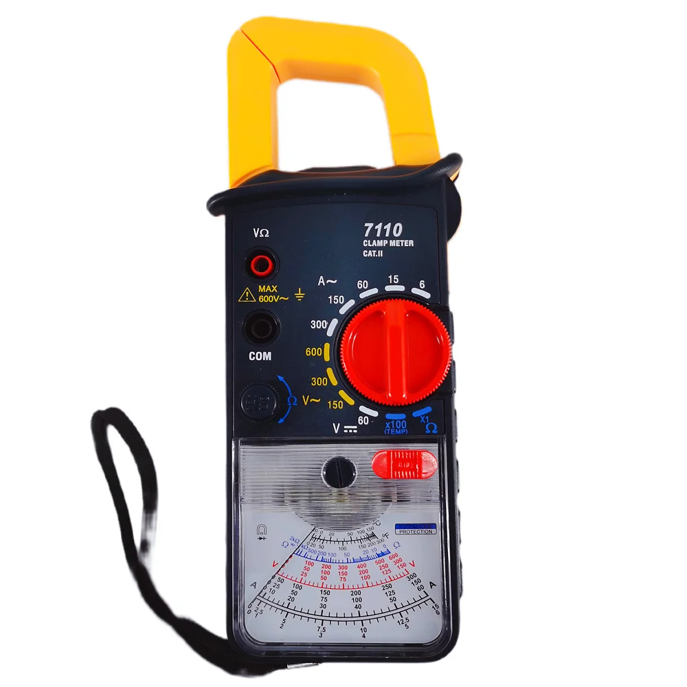 KT7110 300A Automatic Digital Pointer Clamp Meter High Precision Mechanical Ammeter Measuring Voltage Clamp Type Multimete