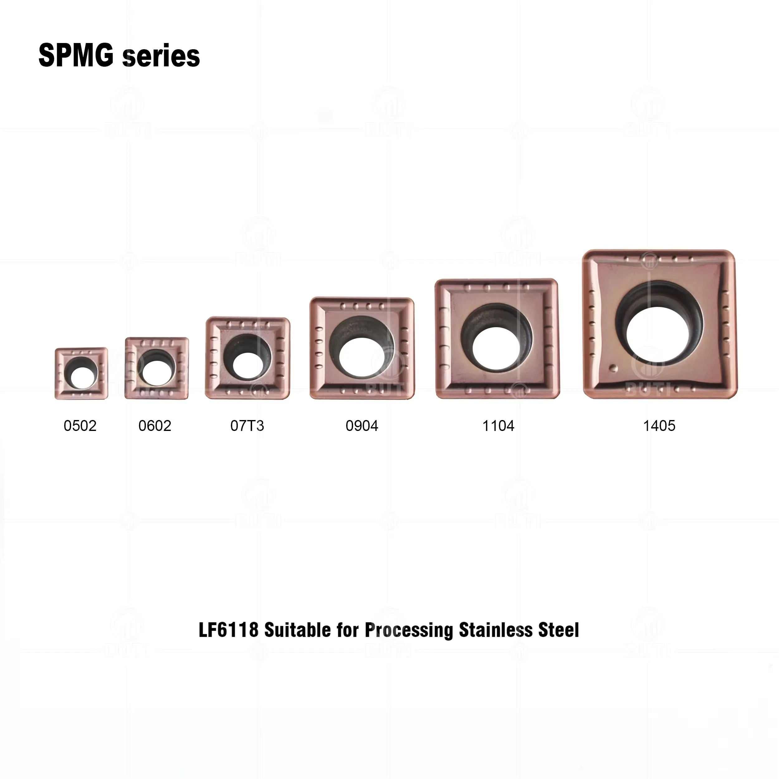 DESKAR 100% الأصلي SPMG050204 SPMG060204 SPMG07T308 SPMG090408 SPMG110408 SPMG140512 PG LF6118 مخرطة CNC على شكل حرف U الحفر أيضا