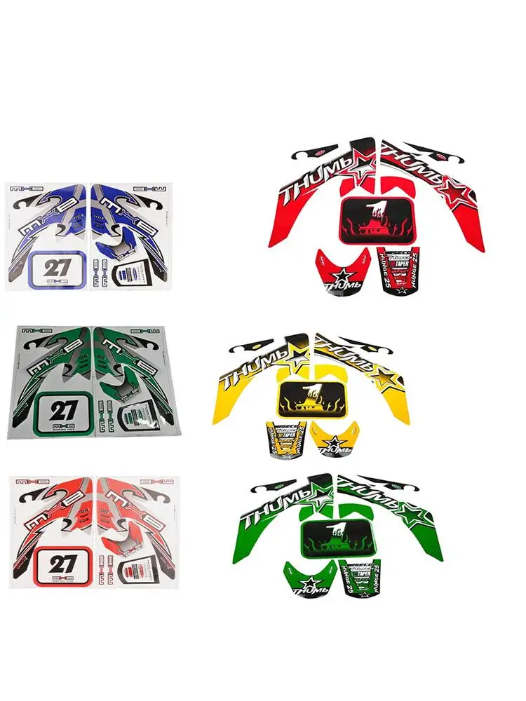 AliExpress NONE GRAPHICS & BACKGROUND DECAL Sticker Kits for Apollo CRF50 Lifan SSR110 Kymco TaoTaoDB17 50cc 110cc 125cc Pit Dirt Bike