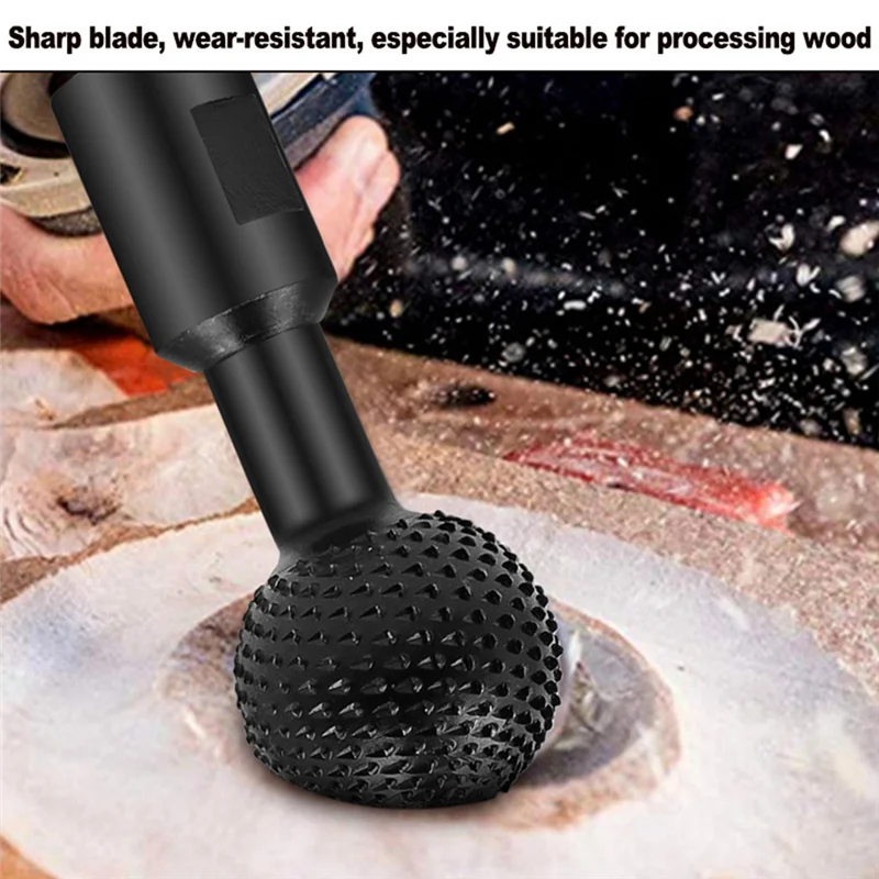 

【Flash Sale】2PCS 10MM+14MM Angle Grinder Ball Grinding Head Ball Chisel Ball Knife Ball File Grinding Head Woodworking Grinding
