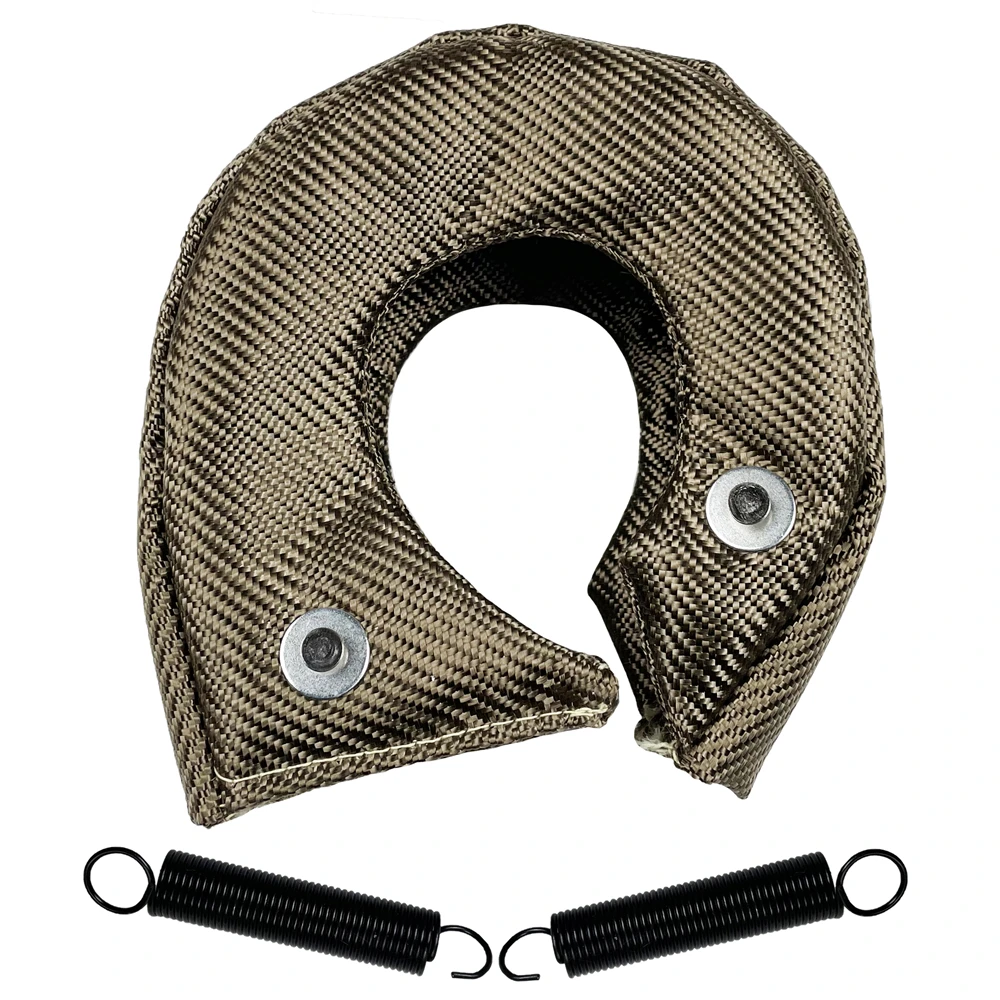

Car Titanium Fiber T3 Turbo Cover Charger Protection Insulation Wrap Heat Shield High Temperature Blanket Motorcycle Accessorie