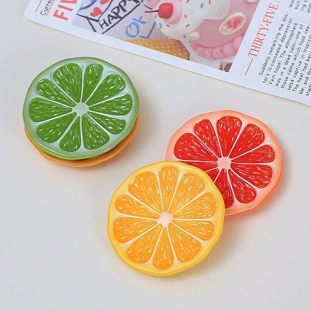 10Pcs/Lot Flatback Cabochon Orange Plate Decor Pieces DIY Handmade Hair Bow Supplies Scrapbooking and Phone Case Decor