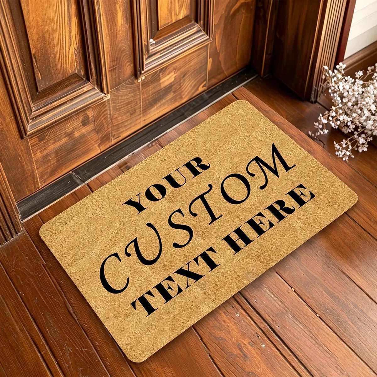 Best Selling Personalized Doormat Custom Housewarming Gift for Grandparents Customized Coir Door Mat Front Door Mat Custom