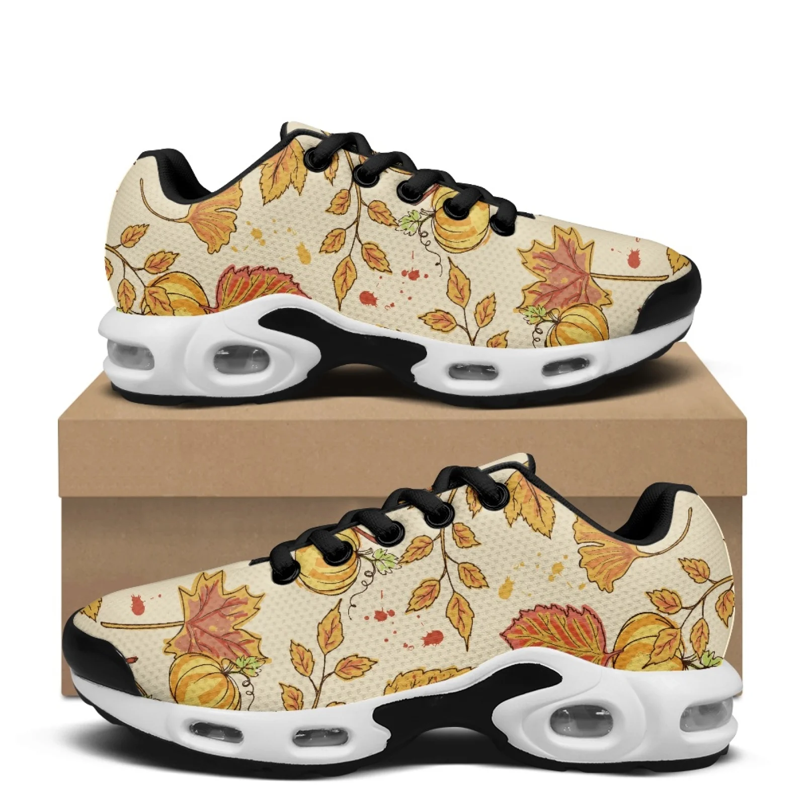 XIXIRIMIDO Thanksgiving Air Cushion Sneaker Tenis Feminino Masculino Damen- und Herren-Sneaker und Freizeitschuhe Krankenschwester-Schuhe 36-48
