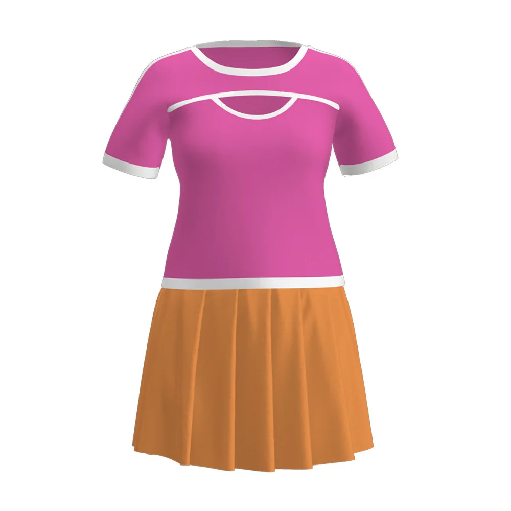 Real-World Movie Version Cosplay Kostüm für Frauen Anime Pirate King Ruffy N Sanji Halloween Performance Outfit Bühnenkostüm