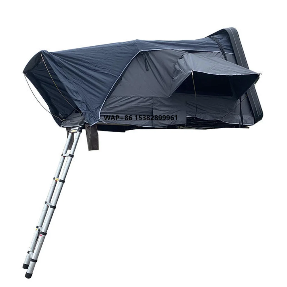 Wholesale Popular Waterproof Foldable Four-season Quick Automatic Opening ABS Shell Double Layer Car Rooftop Tent Oxford Fabric