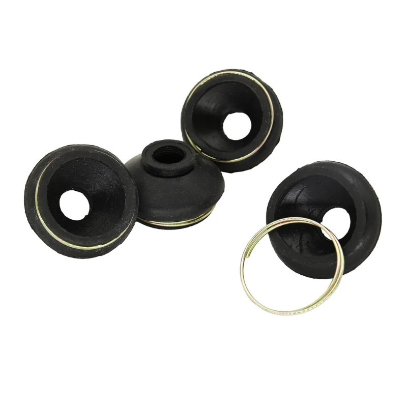 SZCH Set Of 4 Rubber Dust Protection Covers Protective Rubber Caps Universal Rubber Covers Adjustable Covers for ATVs