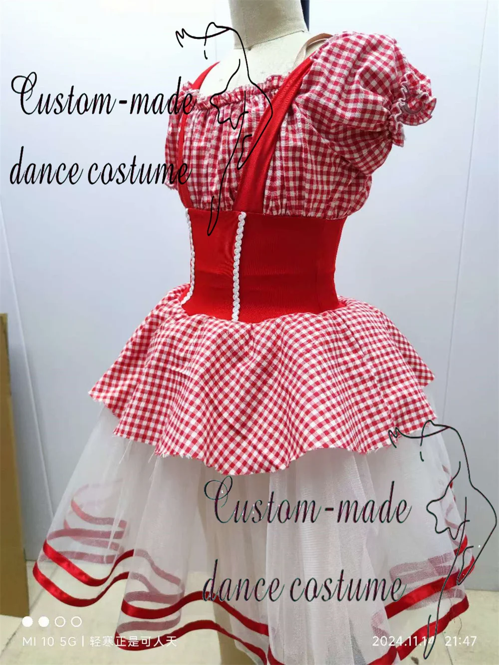 Meninas senhoras romântico ballet dança vestido tutu saia recital desempenho competição ballet dança traje