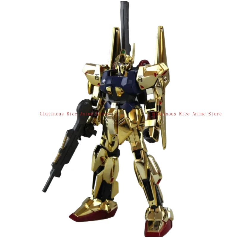 بانداي HGUC 1:144 005 MSN-00100 هياكو شيكي جاندام تجميعها لعبة مجسمة حلية هدية عيد ميلاد المقتنيات الأصلية العلامة التجارية الجديدة #4