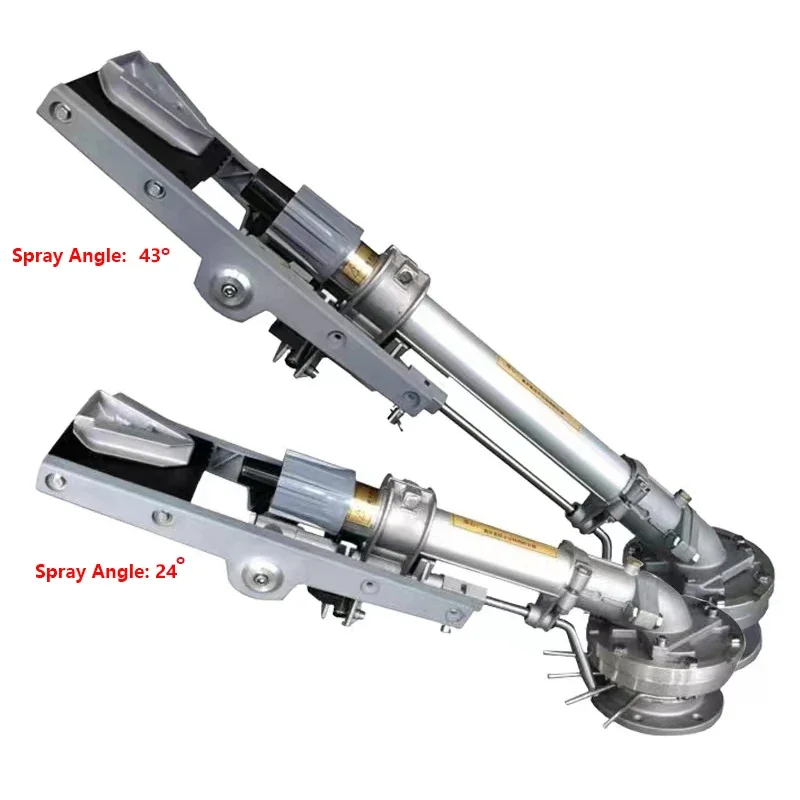 Imagem -05 - Pistola Agrícola para Remoção de Poeira Diâmetro 40110m Atomização Tiro Irrigação de Terras Agrícolas Sprinkler Agrícola para Pátio de Carvão