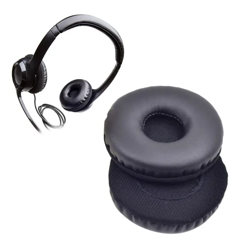 ลดเสียงรบกวนแผ่นรองหูฟัง Earmuffs เปลี่ยนโฟมหน่วยความจำสำหรับ H390/H600/H609