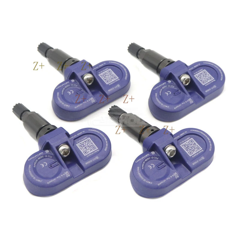 Z+  4x 1490701-01-B Bluetooth TPMS Sensor for Tesla Model 3 S X Y With Nut 2020-2024