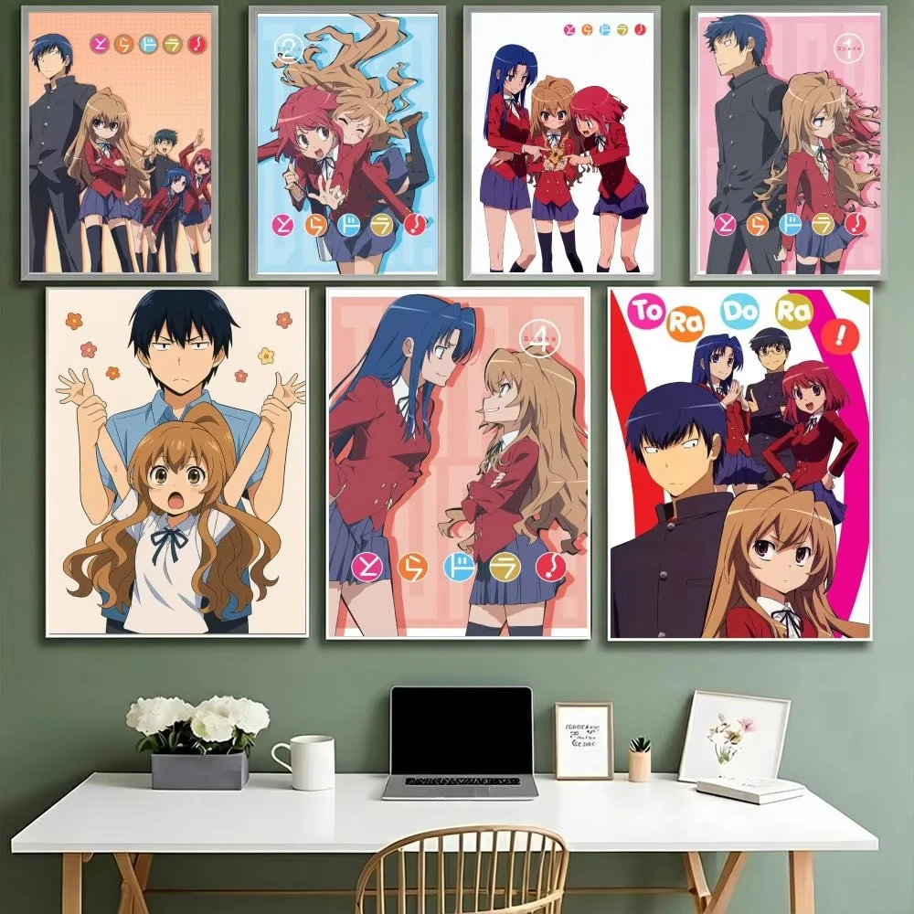 

Картина маслом по номерам Kitspopular аниме T-TIGER D-DRAGON! Холст DIY картины по номерам домашний декор