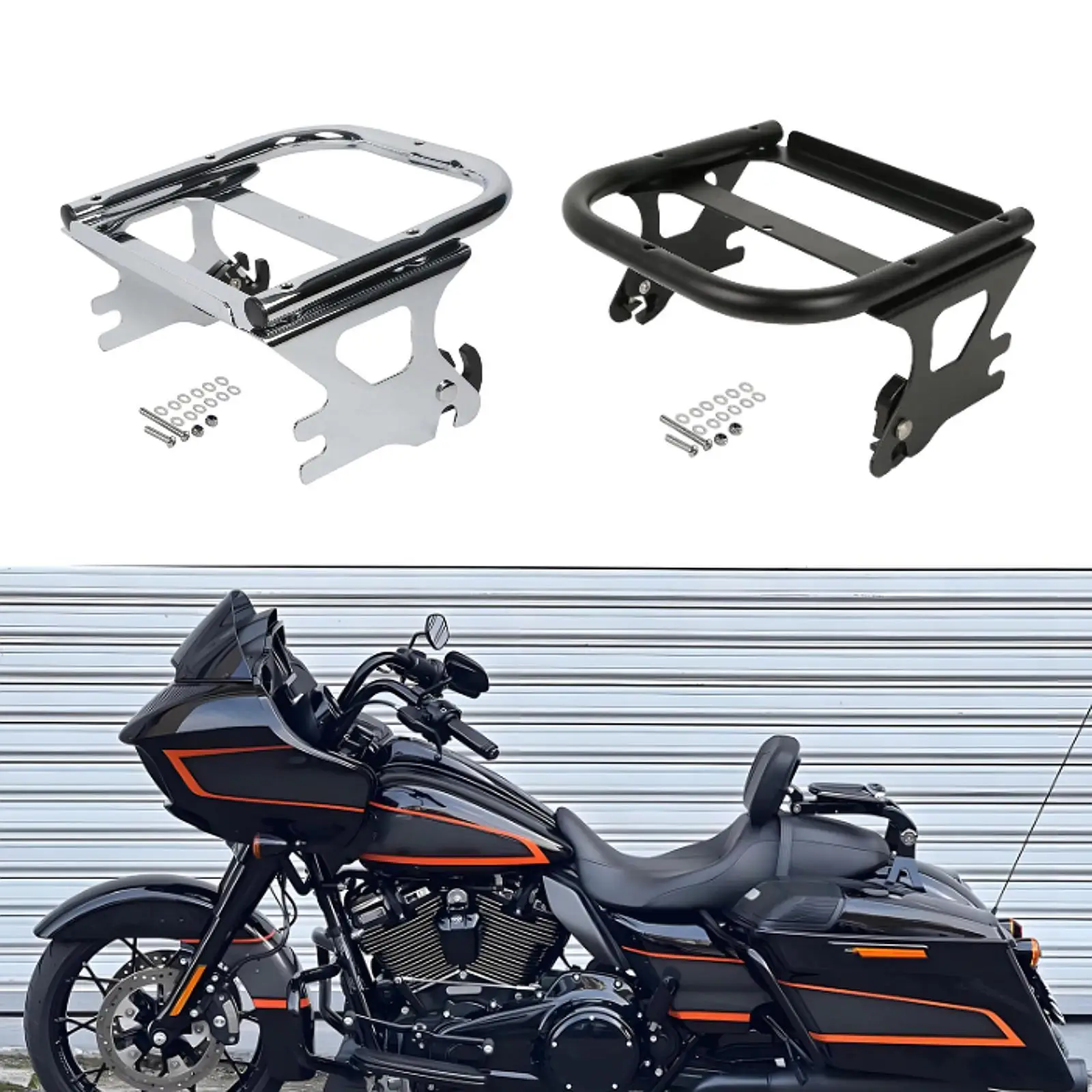

Motorcycle Rear Luggage Rack Accessories Convenient Motorcycles Tail Rack