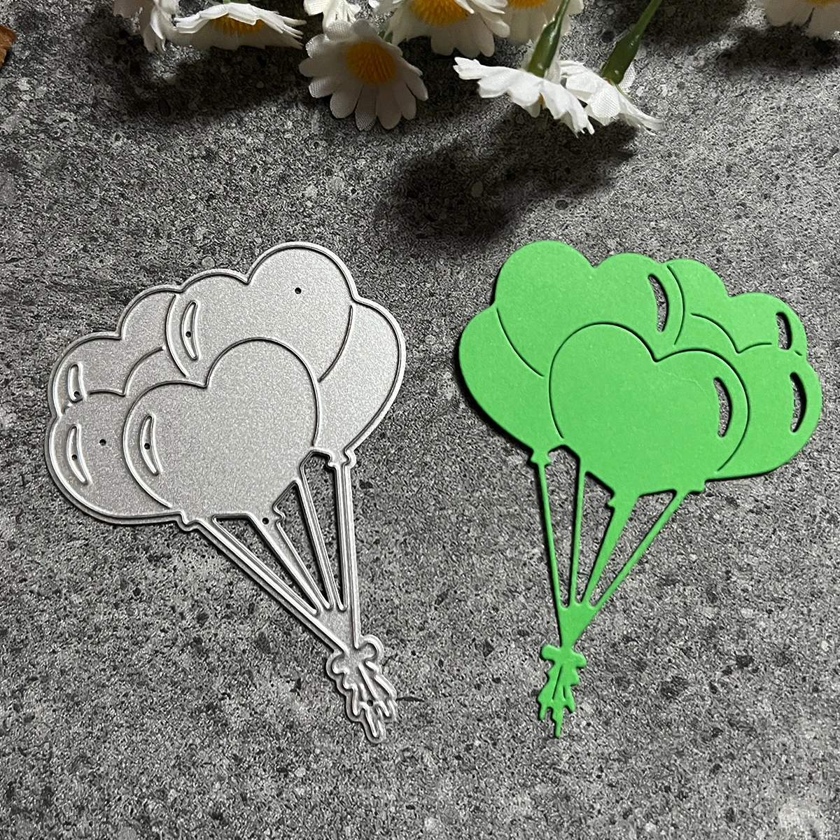 Balloons Metal Cutting Dies Stencil Template Die Cut Scrapbooking Embossing Dies Art Decoation Craft Knife Mold