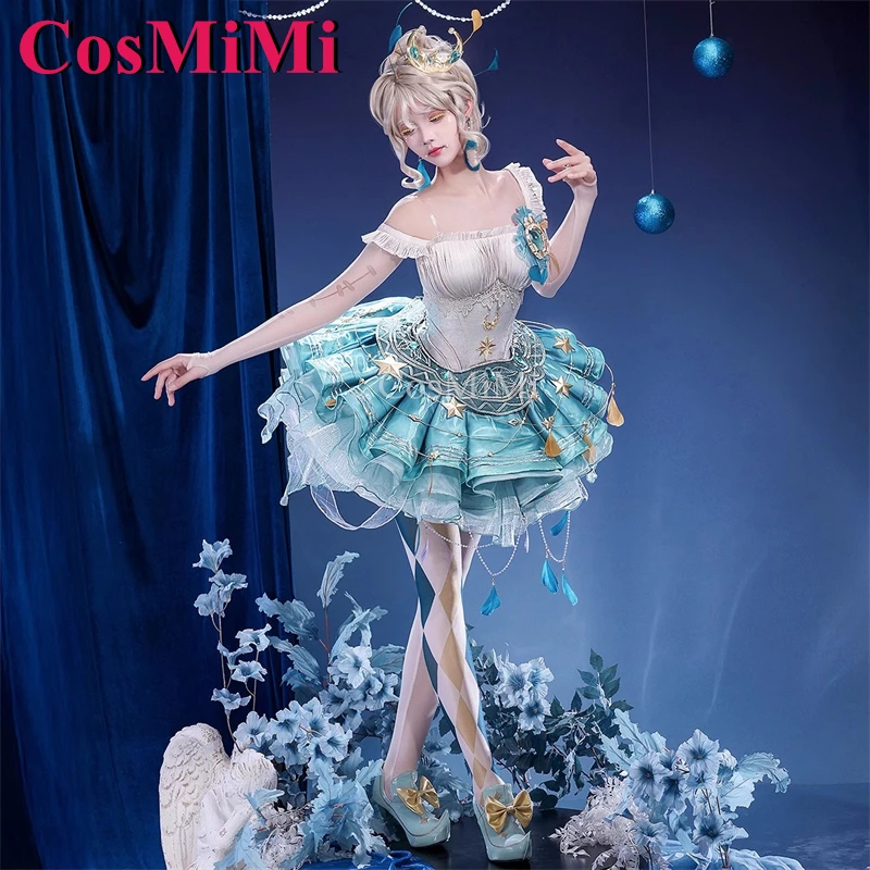 CosMiMi الهوية الخامس مارغريثا زيل/الراقصة تأثيري ازياء تجول ضوء القمر فستان رسمي رائع لعب الأدوار الملابس