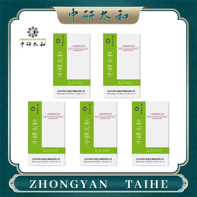 

ZHONGYAN TAIHE иглы для акупунктуры в мешках 500 шт./1 коробка одноразовые стерильные иглы для акупунктуры с трубкой косметический массаж релаксация