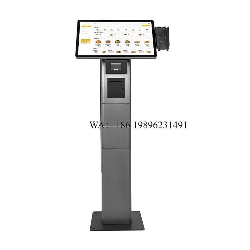 KIO215 Outdoor Floor-Standing Windows & Android Touch Screen Payment Kiosk with IP65 Rating and 2-Year Warranty