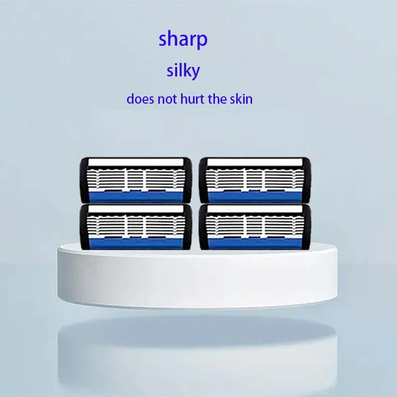 طقم ماكينة حلاقة كلاسيكية للرجال عالية الجودة بمقبضين و36 شفرة حادة للغاية. هدية يجب اقتناؤها لعيد الحب #2