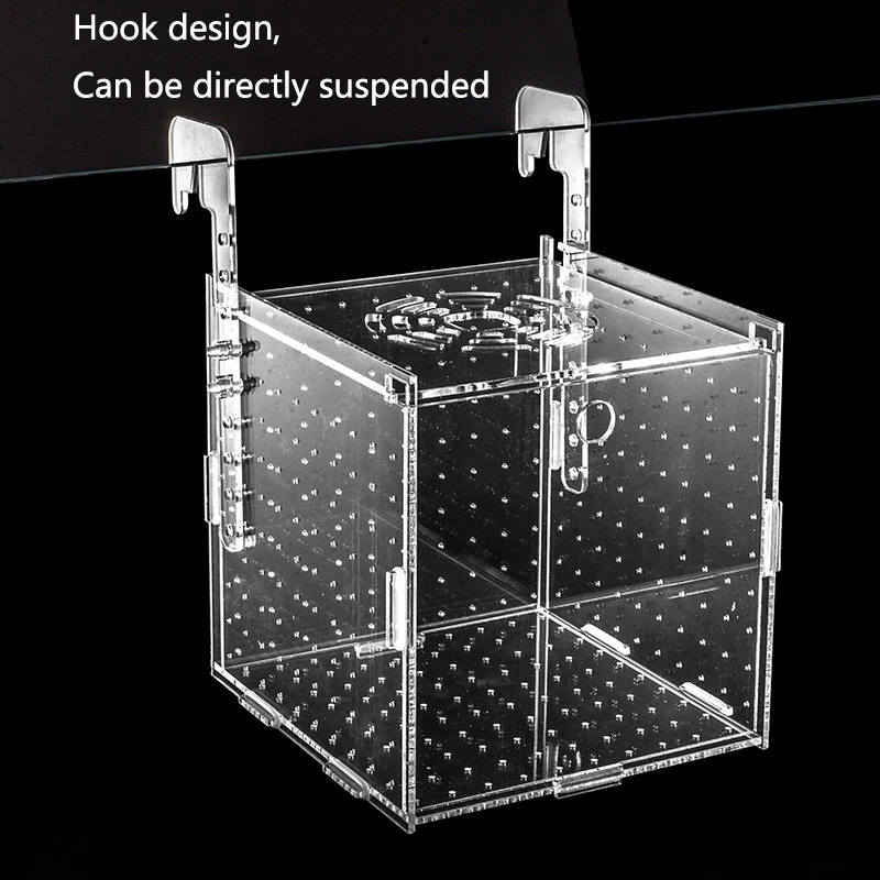 

High Transparent Acrylic Aquarium Fish Breeding Isolation Box Fish Aquarium Breeder Hatching Incubator Fish Tank Accessories