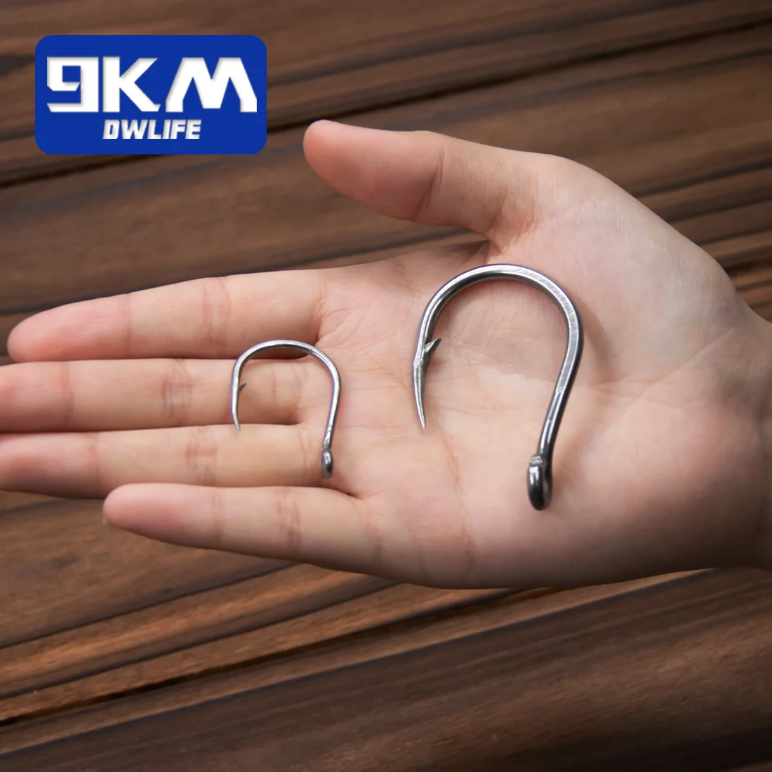 9KM Fishing Hook Saltwater 15~30Pcs Stainless Steel Heavy Duty Fishing Assist Hooks Big Carp Live Bait Jigging Hook Barbed Hook