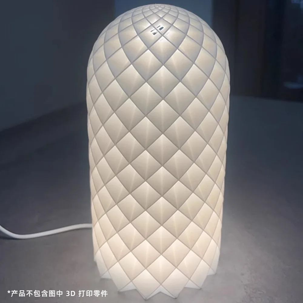 تتكيف مع طابعة ثلاثية الأبعاد Tuozhu المكونات الإبداعية LED صانع ضوء الليل بيت الكنز لعبة نموذج العمل MH001