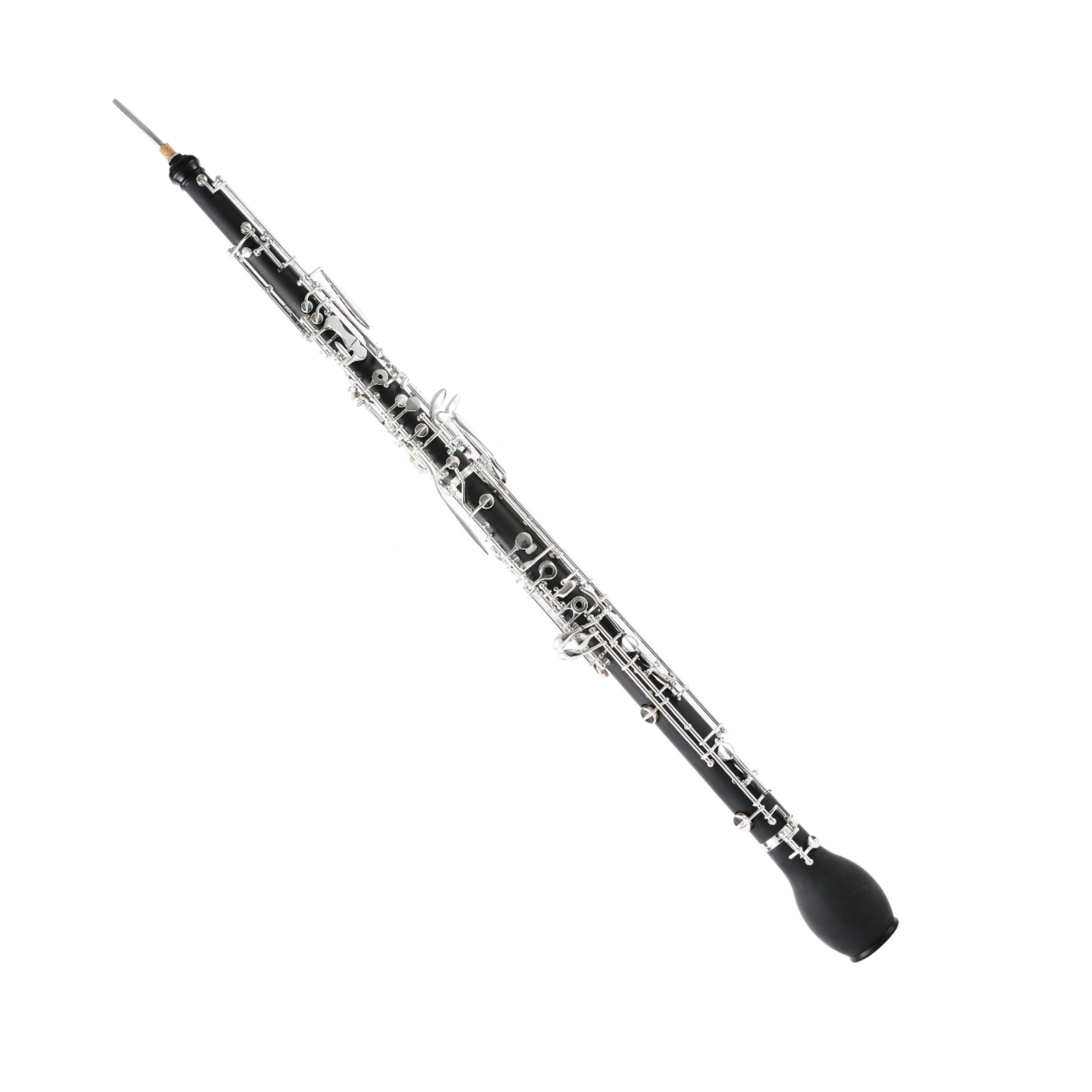 High Grade Silver Plated English Horn Alto Oboe Professional With Carrying Case For Band Rehearsal Stage Performance