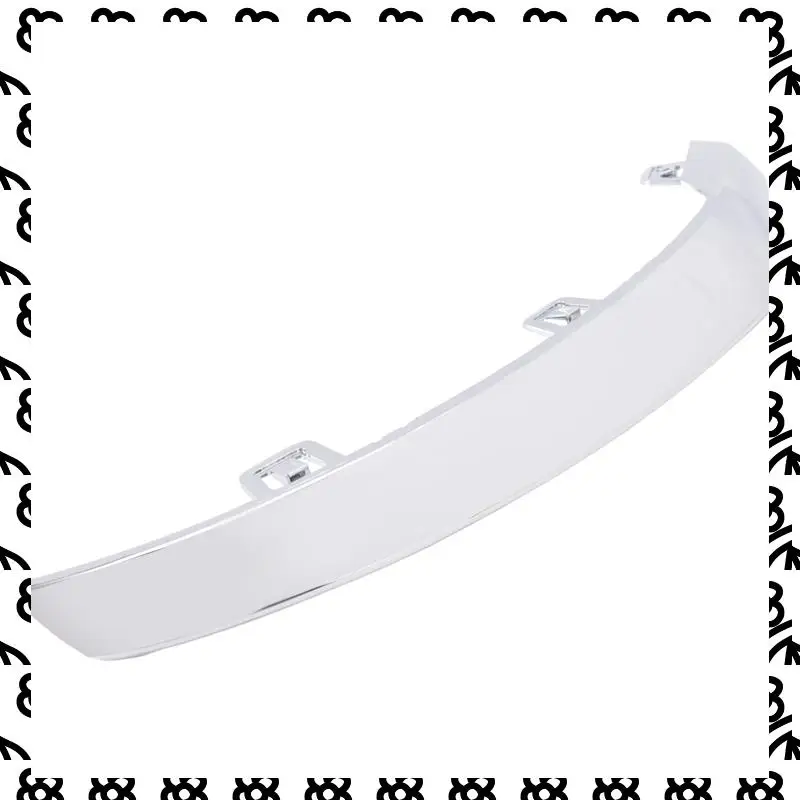 A07I المصد الأمامي الأيمن للسيارات شريط زخرفي مطلي بالكهرباء المصد الأمامي شريط مشرق لـ GLC W253 2538852800 #1