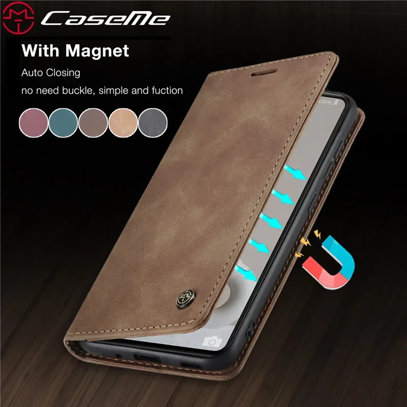 Leather Wallet Phone Case for Samsung Galaxy