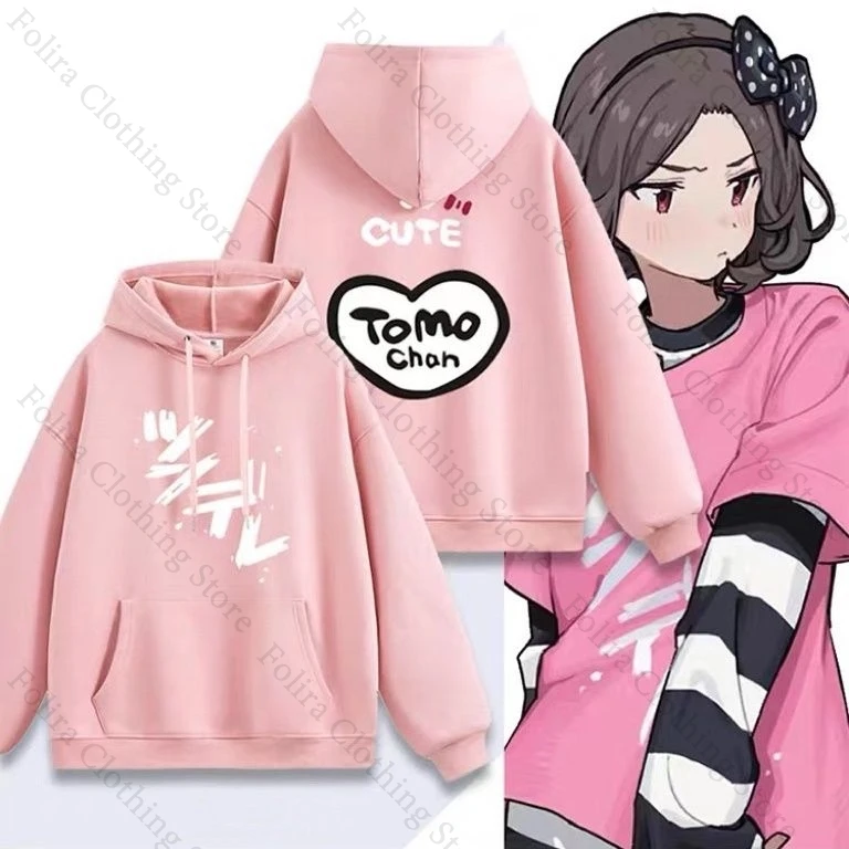 Anime GIRLS BAND CRY EBIZUKA TOMO Same Hoodie Print Long Sleeve Tops Autumn Clothes for Women Pullover Swearshirt Women's Hoodie