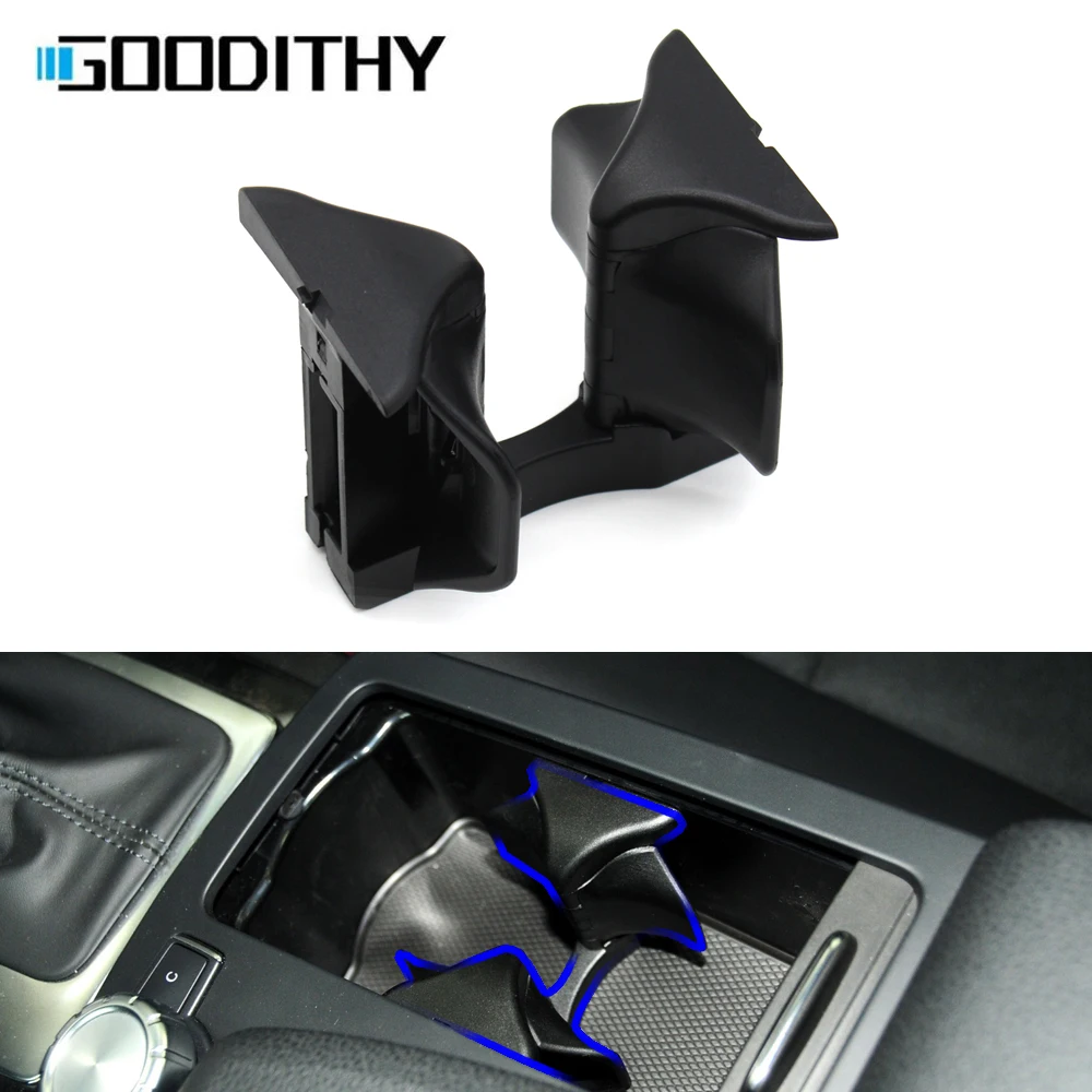 For Mercedes Benz C E Class W204 W212 W207 Central Armrest Drink Water Cup Holder Inserted Clip C200 C220 C250 C300 2046802391