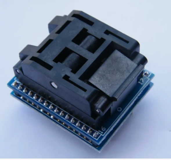 TQFP32 QFP32 TO DIP32 IC Programmer Adapter Chip Test Socket Burning Seat Integrated Circuits