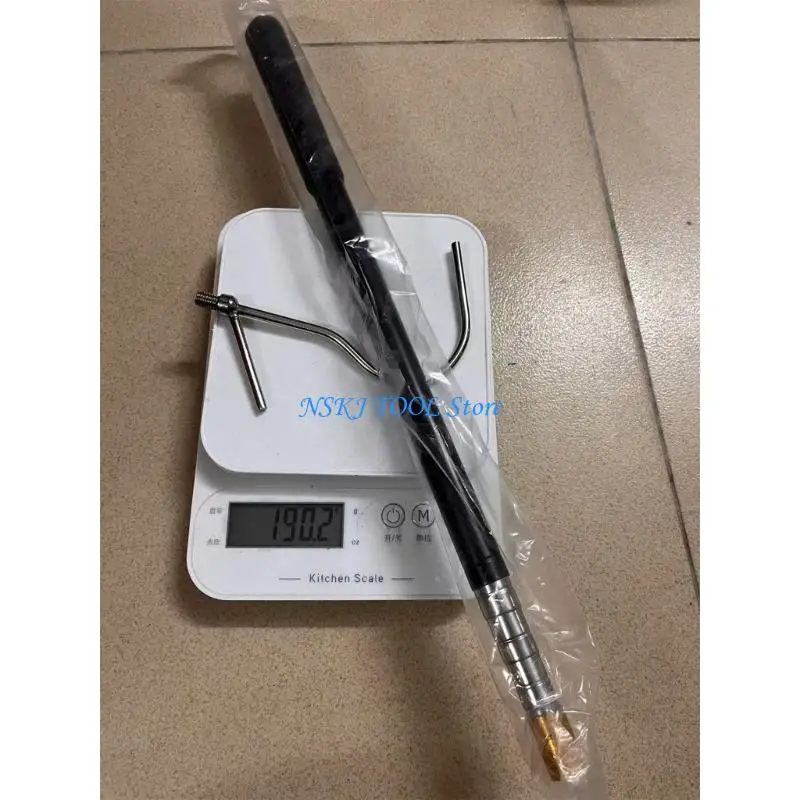 L8RC Stainless Steel Telescoping Rod Pull Rod Tool 21''-63'' for Campers Awning Setup