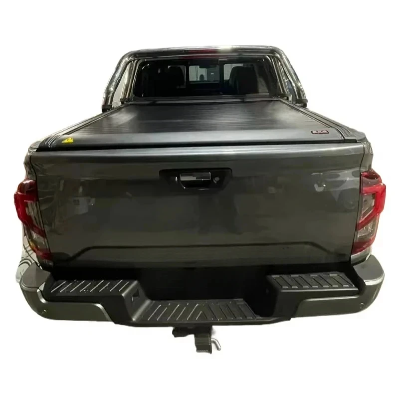Factory Hot Sale Retractle Truck Bed Tonneau Cover Operation Aluminum Alloy Ing Waterproof No-Drilling Installation